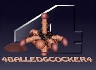 4BALLED6COCKER-4 adult game