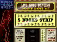 5 Bucks Strip adult game