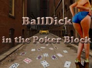 BallDick in the Poker Block strip game