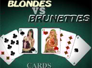 Blonds Vs Brunettes: Cards adult game