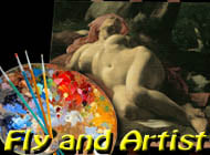Fly and Artist adult game