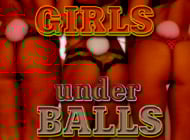 Girls under Balls mobile game