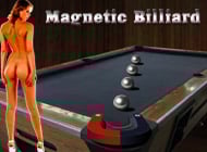 Magnetic Billiard strip game