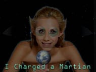 I Charged a Martian strip game
