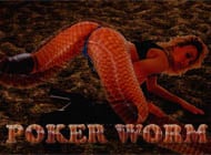 Poker Worm strip game