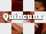 Quincunx strip game