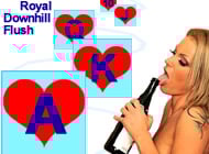 Royal Downhill Flush adult game