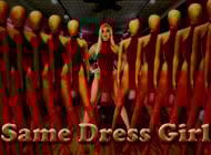 Same Dress Girl strip game
