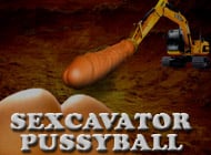 Sexcavator PussyBall adult game
