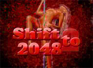 Shift to 2048 mobile game